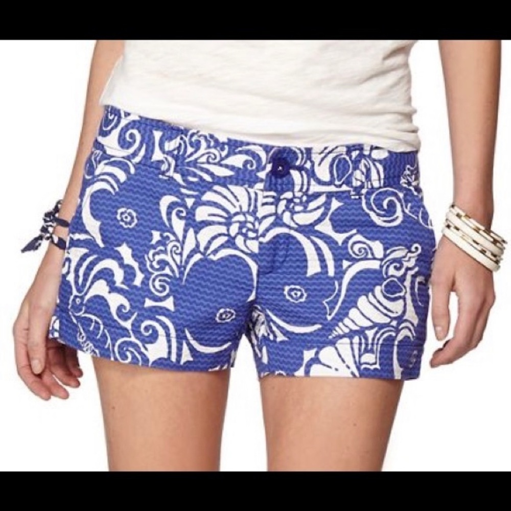 Lilly Pulitzer The Walsh Short Spectrum Blue Tide Pools